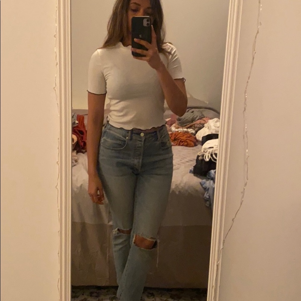Basic Zara crop top